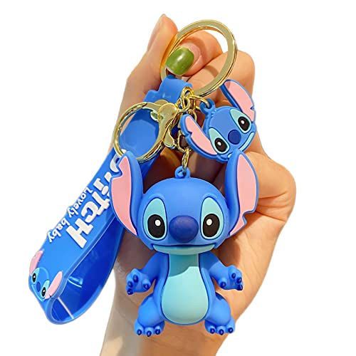 Cute Keychain for Kids Girls Boys, Cartoon Keychains Accessories Keyring Key Purse Backpack Car Charms