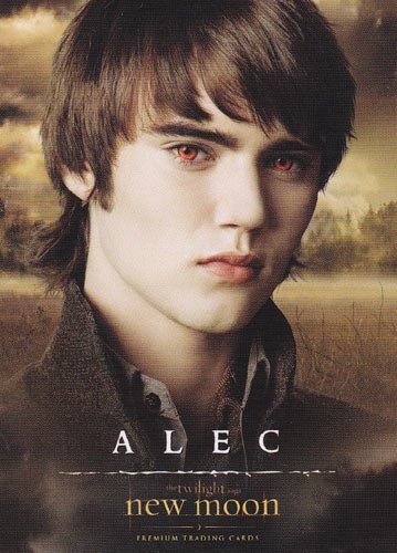 Twilight - New Moon - Single Cards - NON-SPORTS 2009 Neca New Moon Single Trading Card #21 Alec (Cameron Bright)