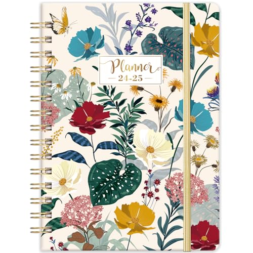 2024-2025 Planner - JUL 2024 - JUN 2025, Academic Planner 2024-2025, 6.4' x 8.5', 2024-2025 Planner Weekly Monthly, Hardcover, Thick Paper