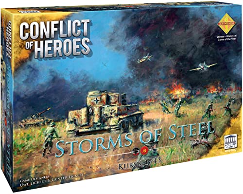 Academy Games | Conflict of Heroes: Storms of Steel 3rd Edition | Board Game | 2-4 Players