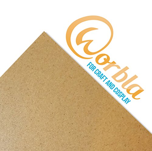 Worbla's Finest Art Original - Single Sheet - at Least 8x8 in. Thermoplastic for Cosplay, Costume Design, Jewelry, and More!