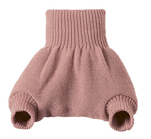 Disana 100% Organic Wool Diapers Cover/Soaker/Over Pants Made in Germany (Rose, 3-6 Months (62/68))