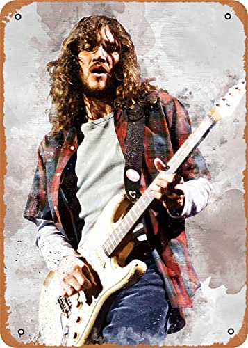 Legend John Frusciante Metal Tin Sign Poster Vintage Art Wall Decor 12 x 8 inch