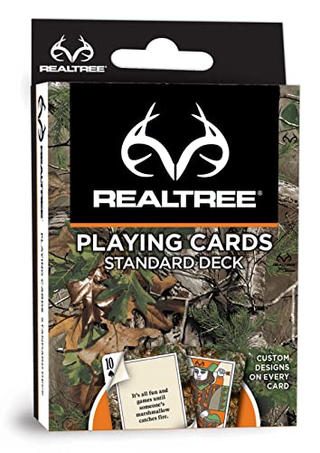 MasterPieces Family Games - Realtree Playing Cards - Officially Licensed Playing Card Deck for Adults, Kids, and Family