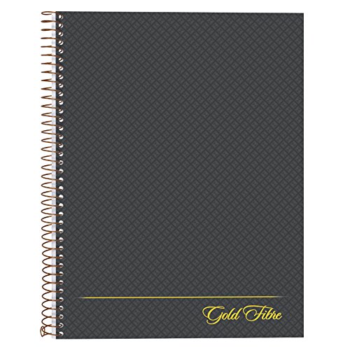 Ampad Gold Fibre Designer, Project Planner,Size 9-1/2 x 7-1/4, Asst Covers, 84 Sheets per Notebook (20-817),White