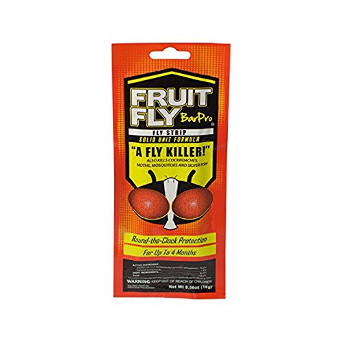 Fruit Fly BarPro – 4 Month Protection Against Flies, Cockroaches & Other Pests. Fly Traps for Indoors/Outdoor. Better Than Mosquito Zapper