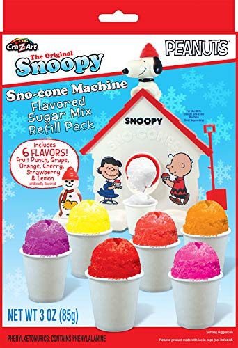 Snoopy Snow Cone Maker Refill 3 oz