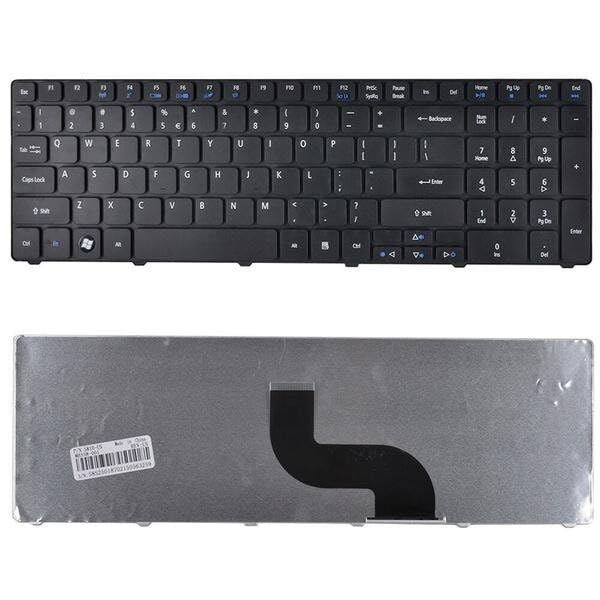 DUERDU New for Gateway NV50A NV51B NV53A NV79C NV50A NV59A NV51B NV55C NV59C NV73A NEW95 PEW91 NEW90 MS2291 NV77H NV79C ID59 ID79C NE56 NE56R Black Laptop Keyboard US