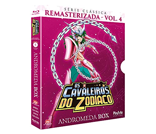 Cavaleiros Do Zodíaco- Cláss. Remast.- Andromeda/ Box 04 - [Blu-ray]- 3 Discos/ 26 Episódios