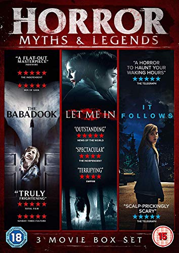 Horror Myths & Legends Boxset (The Babadook / IT Follows / Let Me In) [DVD] [2019]