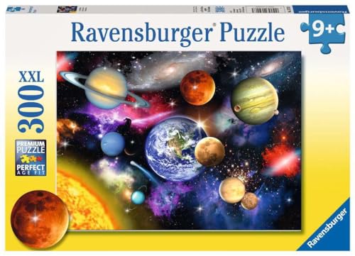 Ravensburger -Solar System - 300 Piece Jigsaw Puzzle for Kids – Every Piece is Unique, Pieces Fit Together Perfectly