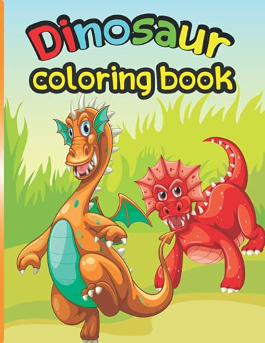 dinosaur coloring book: coloring book