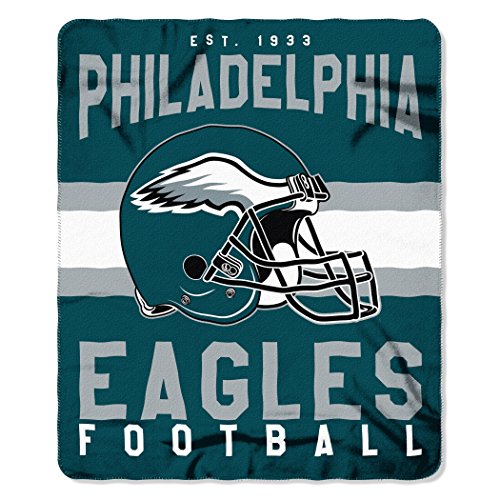 Northwest NFL Philadelphia Eagles Unisex-Adult Fleece Throw Blanket, 50' x 60', Singular