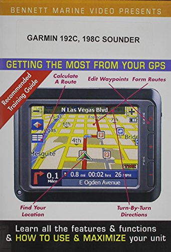 DVD GARMIN GPSMAP 192C/198C SOUNDER CHARTPLOTTER