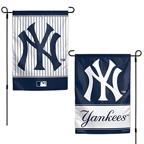 WinCraft New York Yankees Team Garden Wall Flag Banner 12' X 18' 2 Sided Baseball