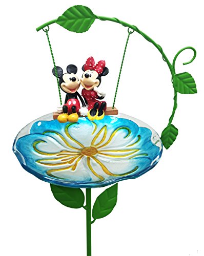 Design International Group Disney Mickey & Minnie, Birdbath Stake (LDG87527)