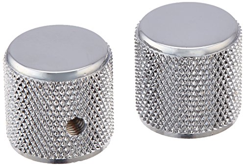 Fender Telecaster/Precision Bass Knobs - Knurled Chrome