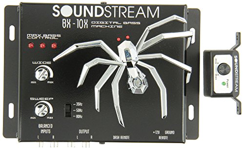 SOUNDSTREAM BX-10X | Bass Processor - Digital Sound Restoration, Maximizer and Reproducer - Car Audio Booster