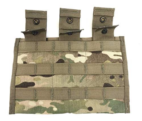 Molle M4/M16 Triple-Magazine Pouch, MultiCam (OCP), NSN 8465-01-580-0967, USGI Issue