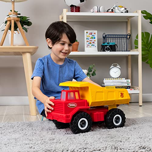 Tonka - Steel Classics, Commemorative 1968 Mighty Dump Truck, 75th Anniversary - Amazon Exclusive - Frustration-Free Packaging (FFP), Unisex Children