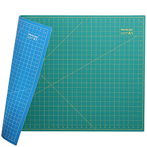 WORKLION 24' x 36' Large Self Healing PVC Cutting Mat, Double Sided, Gridded Rotary Cutting Board for Craft, Fabric, Quilting, Sewing, Scrapbooking - Art Project…
