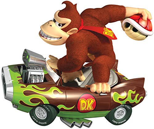 6 Inch DK Donkey Kong Super Mario Kart Wii Bros Brothers Removable Wall Decal Sticker Art Nintendo 64 SNES Home Kids Room Decor Decoration - 6 by 5 inches