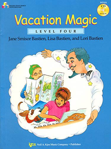 WP424 - Vacation Magic Book/CD - Level 4 - Bastien