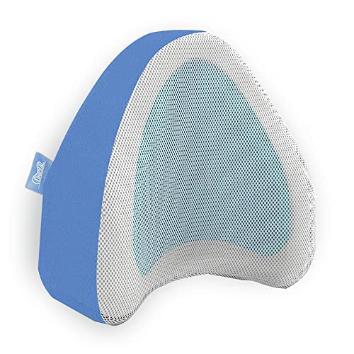 Contour Legacy with Cool Gel Leg & Knee Memory Foam Side Sleeper Support Pillow - Soothing Pain Relief for Sciatica, Back, HIPS Knees & Joints
