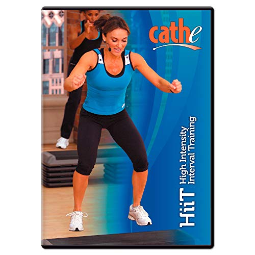 Cathe Friedrich's HiiT Fat Burner Workout DVD - Home High-Intensity Interval Training For Women and Men - Great For Aerobic Conditioning and Cardio Fitness
