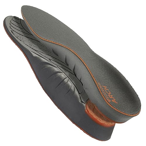 Sof Sole mens High Arch Performance Full-length Insole, Grey, 11-12.5 US