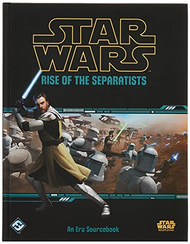 Star Wars Rise of The Separatists Expansion | Roleplaying Game | Strategy Game | Adventure Game for Adults and Kids | Ages 10+ | 2-8 Players | Average Playtime 1 Hour | Made by Fantasy Flight Games