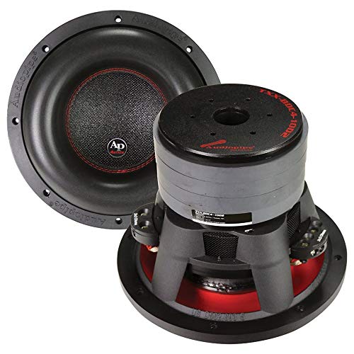 Audiopipe TXX-BDC4-10D2 10-inch Woofer Dual 2 Ohm Subwoofer Quad Stack 900 Watts RMS 1800 Watt Max Voice Coil 2.5' BASV 4-Layer