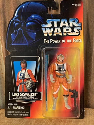 Hasbro Star Wars Power of The Force POTF2 Luke Skywalker Action Figure [X-Wing Pilot]