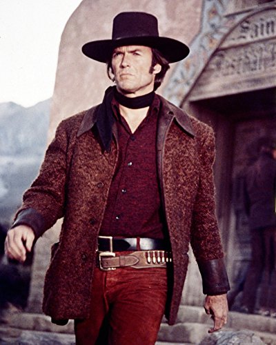 Clint Eastwood Movie Market iconic Hollywood 24x36 inch Poster Two Mules for Sister Sara walking in street