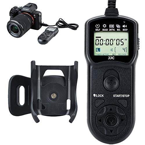 Wired Timer Remote Shutter Release Control & Clip Holder for Sony A7RV A7R IV A7 IV III II A7SII A9III A6600 A6500 A6400 A6300 A6100 A6000 RX100 VII VI VA V IV III RX10III FX30 Replace RM-SPR1