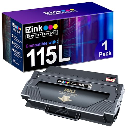 E-Z Ink (TM Compatible Toner Cartridge Replacement for Samsung 115 115L MLT-D115L High Yield to Use with Xpress SL-M2830DW SL-M2880FW SL-M2820DW SL-M2870FW SL-M2620 SL-M2670 Printer (Black, 1 Pack)