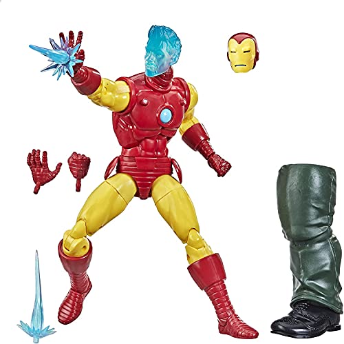 Marvel Hasbro Legends Series 6-inch Collectible Tony Stark (A.I.) Action Figure Toy for Age 4 and Up