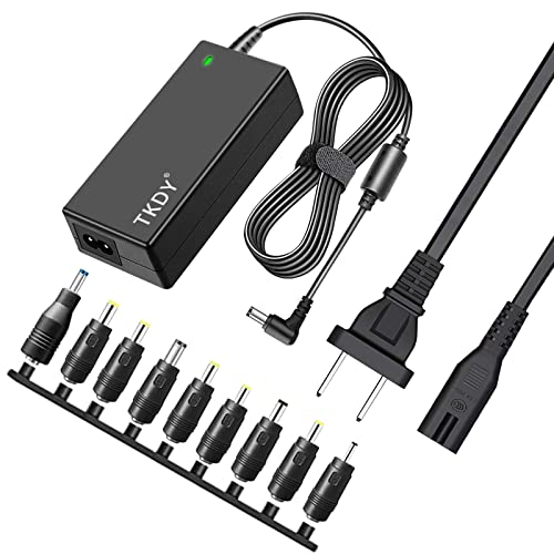 TKDY 19V 3.42A Laptop Charger, DC19V AC to DC Computer Power Supply Adapter 19Vdc LCD Monitor Power Cord, fit for DC 19 Volts Asus Gateway Acer Toshiba HP Laptop LG Samsung Monitor JBL Speaker.