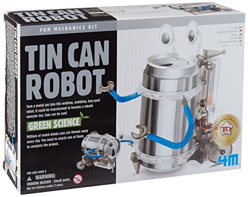 Toysmith 4M Tin Can Robot Kit Each
