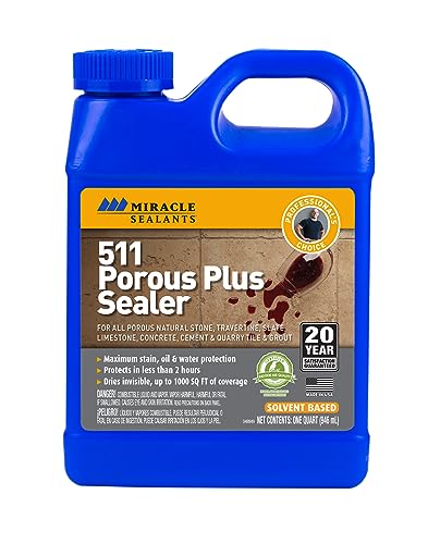 Miracle Sealants PLUS QT 511 Porous Plus Sealer 32 oz Quart