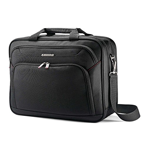 Samsonite Xenon 3.0 Gusset Check-Point Friendly Tech Locker Brief, Black