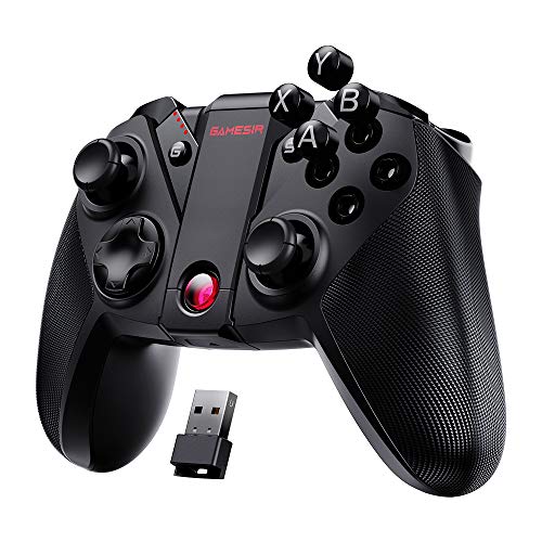 GameSir G4 Pro Wireless Switch Game Controller for PC/iPhone/Android Phone, Dual Vibrators USB Mobile Gamepad for Arcade MFi Games, Cloud Gaming Controller (Removable ABXY and Screenshot)
