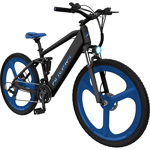 Hover-1 Instinct Electric Bike with 350W Motor, 15 mph Max Speed, 26” Tires, and 40 Miles of Range E-Bike