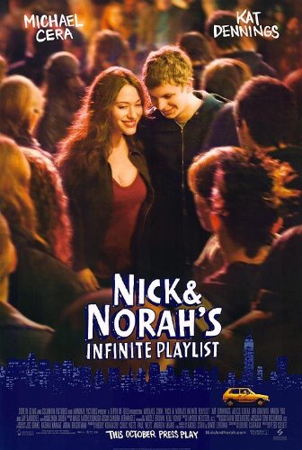 NICK & NORAH'S INFINITE PLAYLIST 11.5x17 INCH MOVIE POSTER