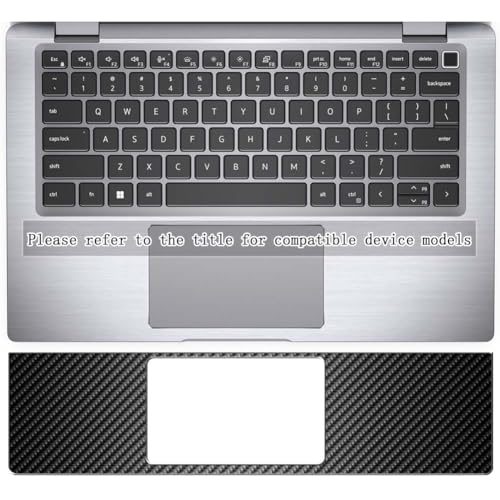 [2 Pack] Synvy Protector Film, Compatible with HP Spectre 13-v000/v006tu/v007tu/v004tu/v010ca/v001na/v021nr/v000na 13.3' Carbon Fiber Keyboard Trackpad TouchPad Sticker [ Not Tempered Glass ]