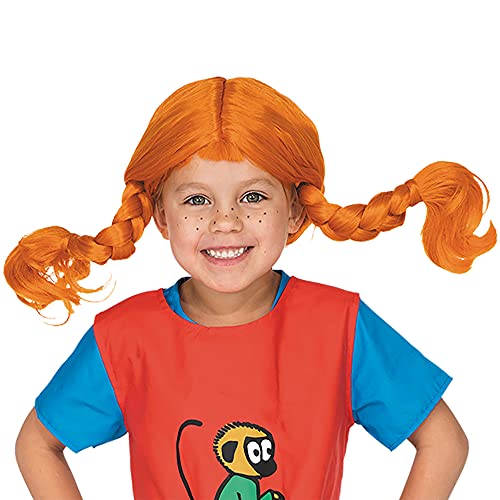 Pippi Longstocking 44360100 Children's Dressing-Up Wig