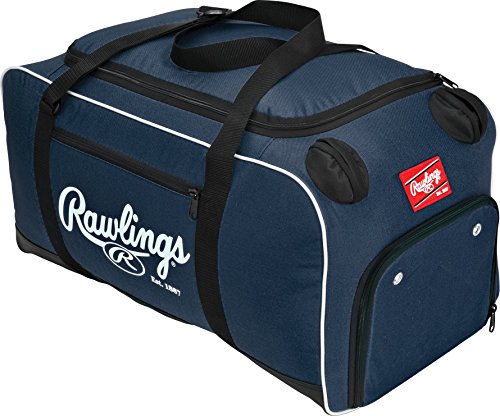Rawlings | COVERT Duffle Equipment Bag | Baseball/Softball | Navy