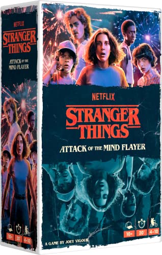 Repos | Stranger Things: Attack of The Mind Flayer | Board Game | Ages 10+ | 4-10 Players | 20 Minutes Playing Time