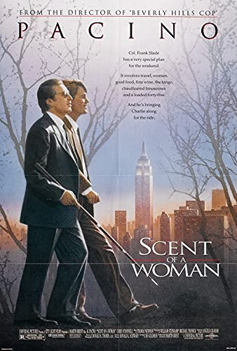 SCENT OF A WOMAN (1992) Original Authentic Movie Promo Poster 11.5x17 - S/S - Al Pacino - Chris O'Donnell - James Rebhorn - Gabrielle Anwar