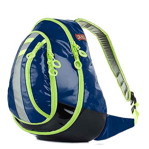 Statpacks G3+ Medslinger Soft Sling Medical Gear Pack Quick Access Bag for EMS, Police, Firefighters, Athletic Trainers Blue